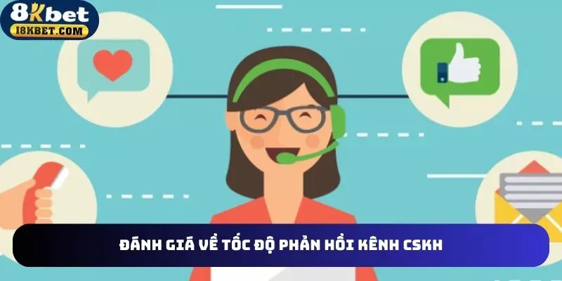 Nhận xét về tốc độ phản hồi kênh CSKH